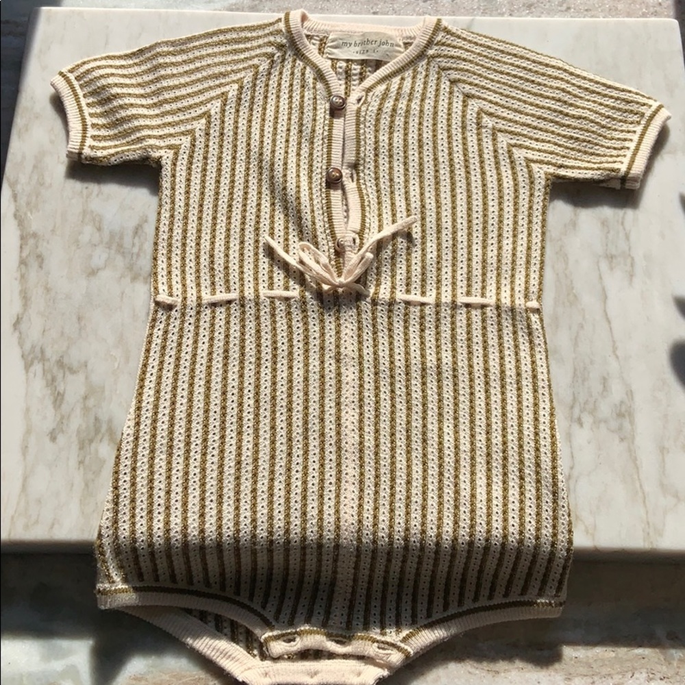 My Brother John Knit Onesie